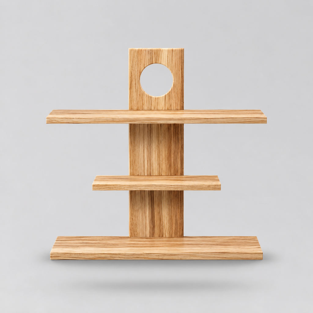 Organizador de Perfumes de Madera Maciza